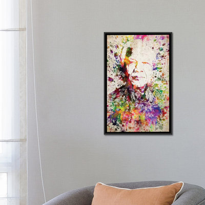 « nelson mandela », impression sur toile