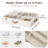Fabric Shoe Storage Containers with Adjustable Dividers, Under Bed Shoe Organizer fits up to 24 Pairs, White-1624050491