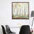 Classic Brown Wood Framed Canvas