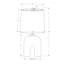Lighting, H 25 po, lampe de table, résine crème, abat-jour beige, moderne