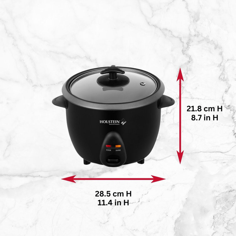 Cooker, 4 Cups Uncooked Mini Rice Cooker, 2L(2.1 QT) Protable Rice