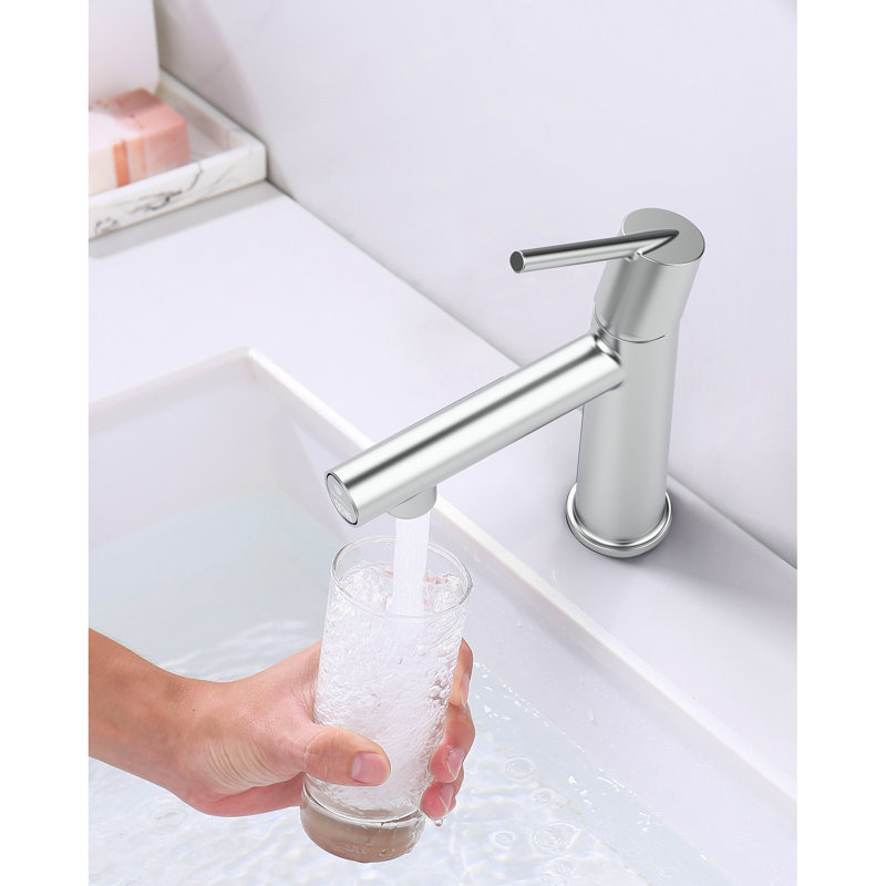 Robinet de baignoire à fixer sur le comptoir 1 trou - modes d'écoulement et de fontaine Twoone, Scratch, résistance à la corrosion, écoénergétique, installation automatique en une seule fois, surface à gratter, installation par vous-même sans