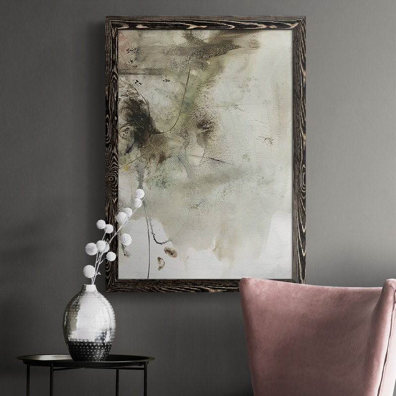 Donovon Soft Inspiration IV Framed On Canvas Print, 43.5" H x 31.5" W x 1" D, Black