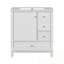 Meuble-lavabo avec lavabo, tablette et trois tiroirs-1845282573