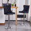 Swivel Upholstered Velvet Adjustable Height Bar Stool-2108636920-2108636924