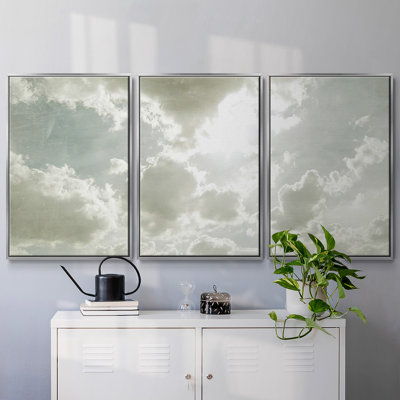 " Sky Scrapers II " 3 - Pieces