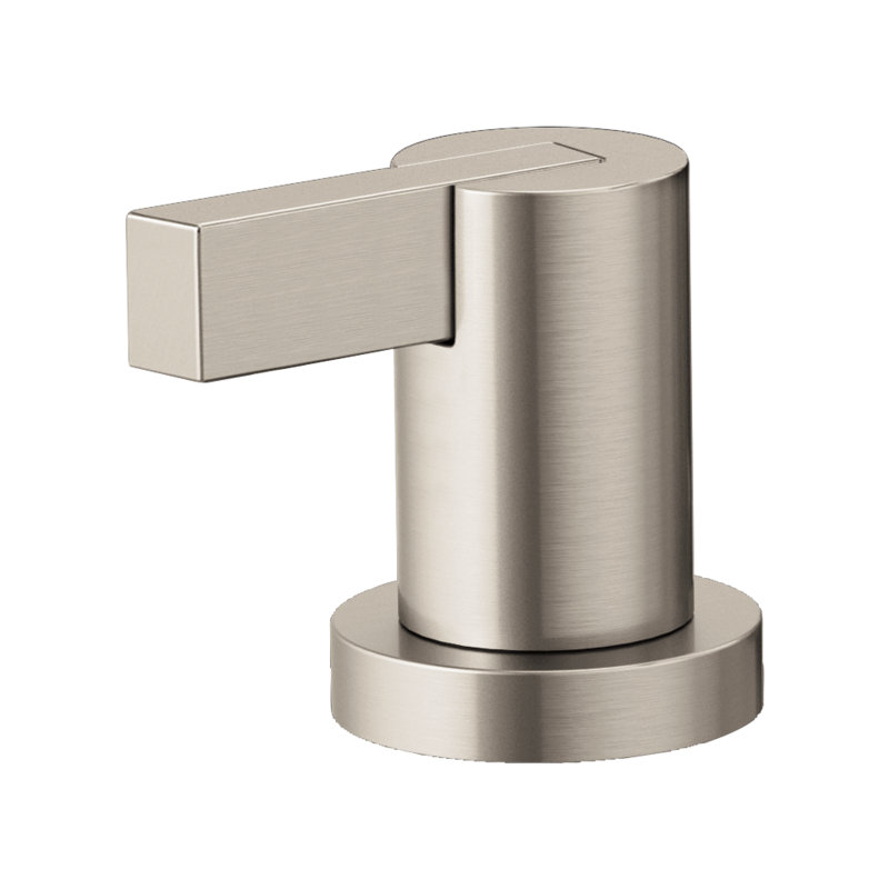 Litze® Roman Tub Faucet, Extended Lever, Luxe Nickel