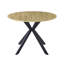Round Metal Base Dining Table