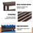Bamboo Entryway Shoe Bench with 2-Tier Storage Shelf for Entryway and Living Room-1801608527