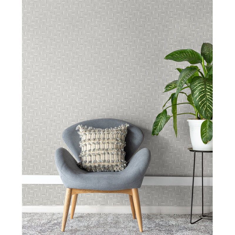 Rouleau de papier peint L 33 pi x l 20,9 po, Chiné