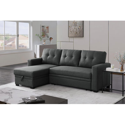 81.9'' Square Arm Sofa Bed
