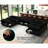Soneson Velvet U-Shaped Sectional Reversible-407058024
