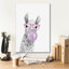  «Bubble Gum Alpaca» par Rachel Nieman, art mural sur toile, 18 po x 26 po-546352138