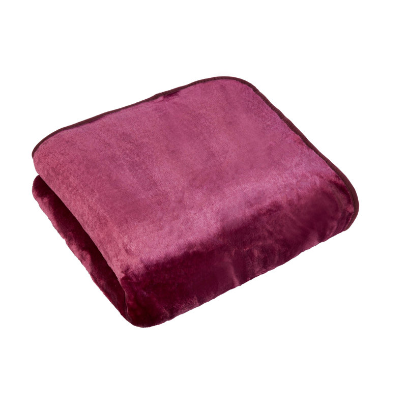Ajda Standard Throw Blanket, Purple, 59cm W x 79cm L