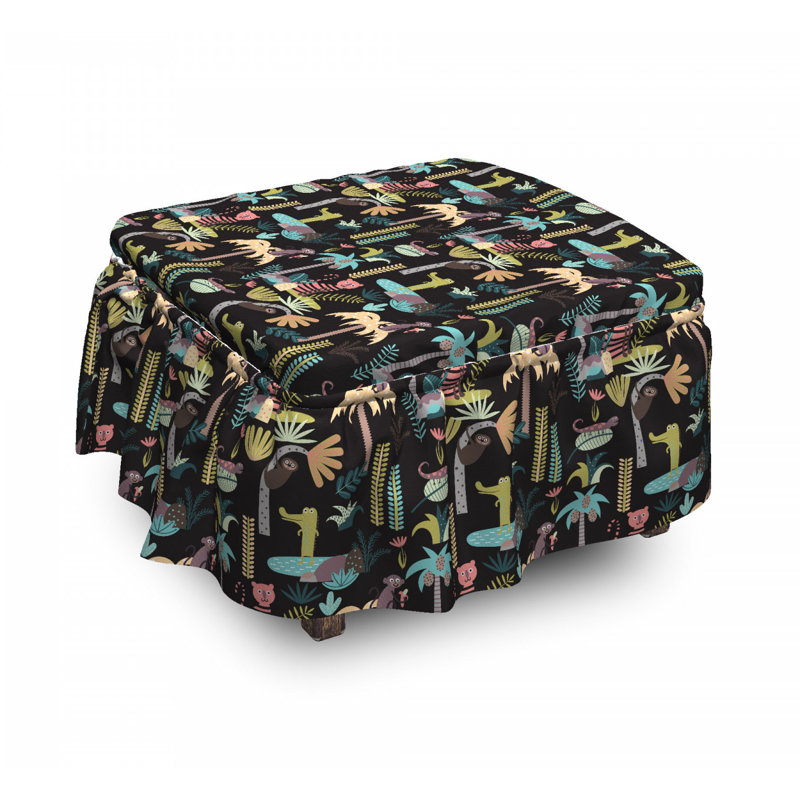 Housse pour tropical island nature repose-pieds