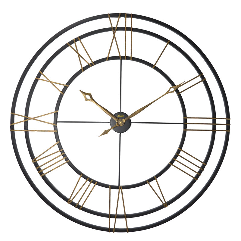 Metal Analog Wall Clock