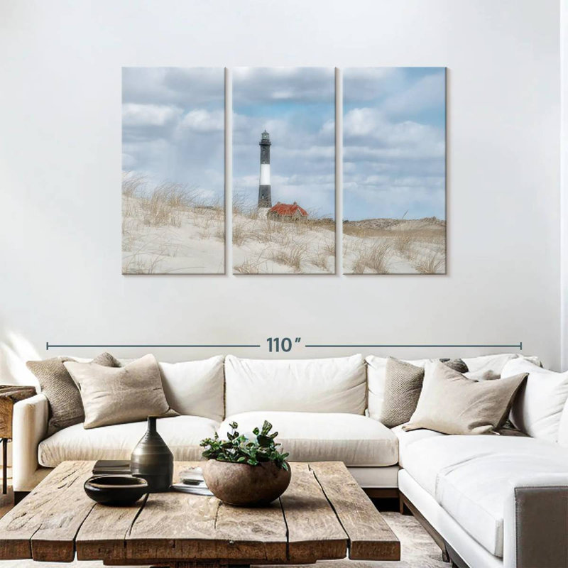 Phare Aletra Fire Island, H 48 po x l 74 po