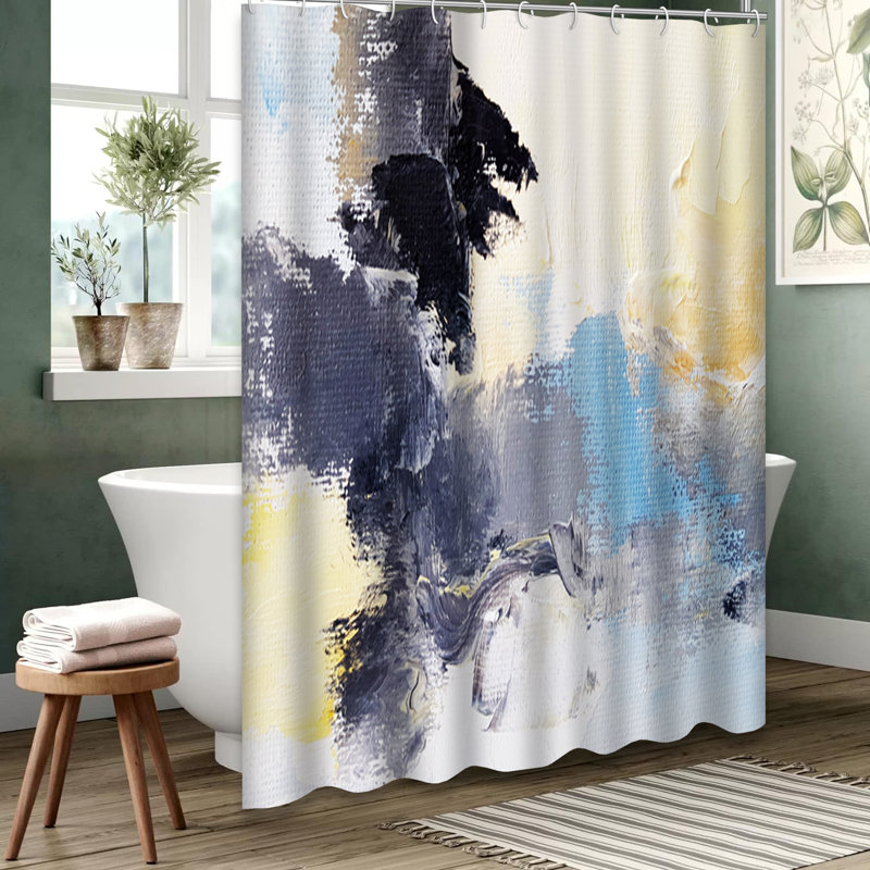Rideau de douche Pastel, L 72 po x l 78 po