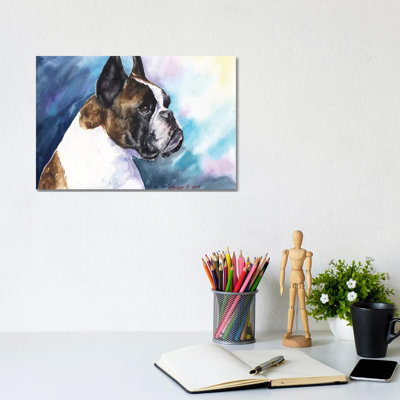 Boxer by George Dyachenko - Wrapped Canvas Painting