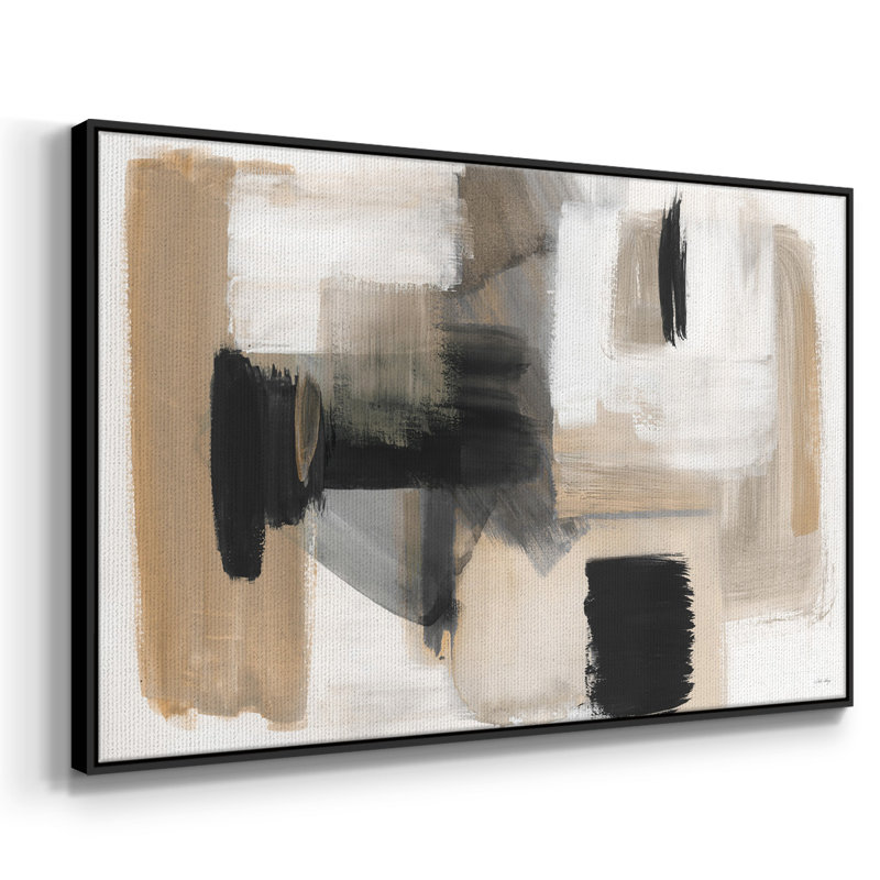 "Navigating Italy", reproduction d'art sur toile, H 25 po x l 37 po x P 2 po, Noir