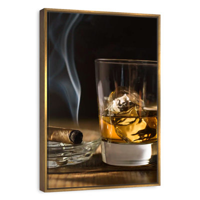 Cigar And Iced Whiskey