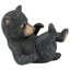 Support roulant statue azura-poly bear cub