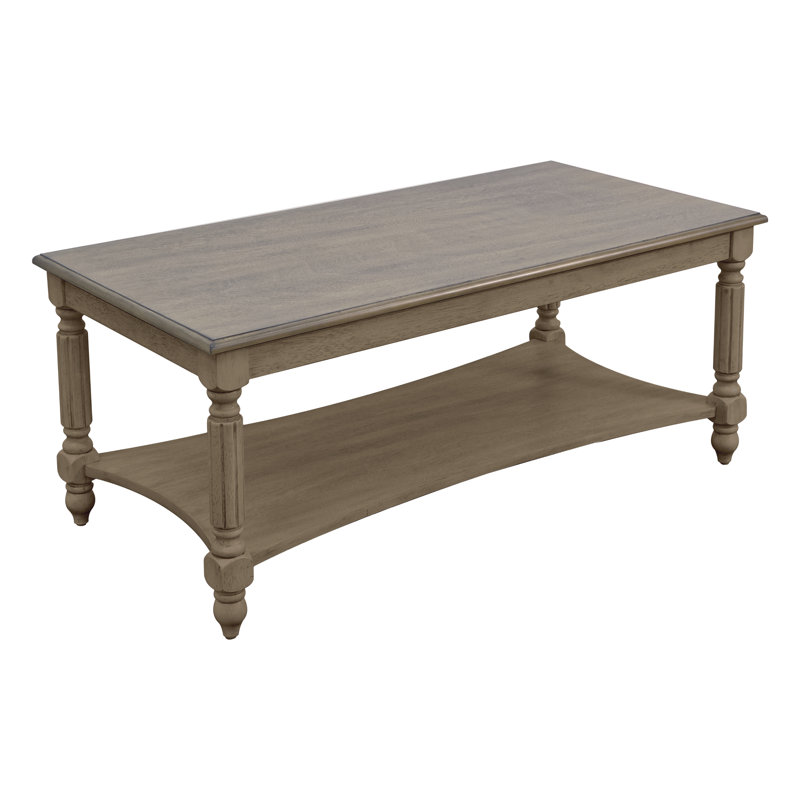Branham Solid Wood Rectangular Coffee Table