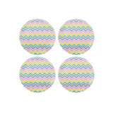 Vivid Melamine Salad Plate Set Of 4