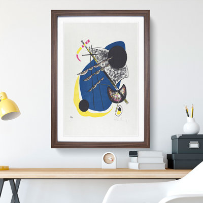 Small Worlds II by Wassily Kandinsky - Framed Print
