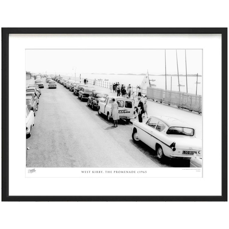 West Kirby, The Promenade C1965 by Francis Frith - Single Picture Frame Print, 40cm H x 50cm W x 2.3cm D
