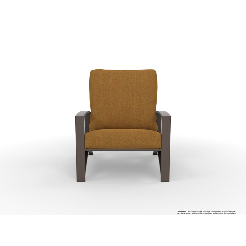 Arc Outdoor Lounge Chair, Sensory Granite, Copper Creek