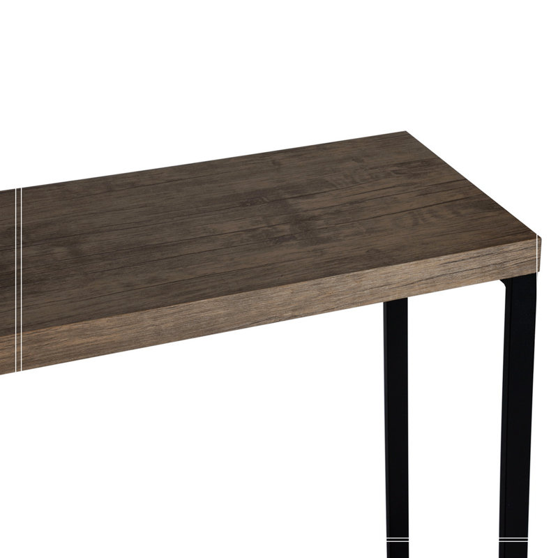 Console avec pieds en métal