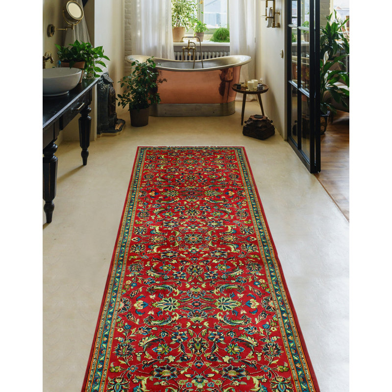 Khylar Distressed Ilhan Red Runner