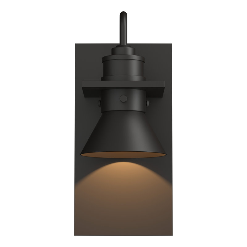 Luminaire de grange d'extérieur à 1 ampoule Erlenmeyer, Bronze huilé, Bronze huilé