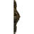 Endurathane Antonio Ceiling Medallion, 35 7/8"W x 22 1/2"H x 4 3/8"P, Hand-Painted Green Gold Finish-27880291