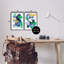 «Vibrant Abstract Tubes», ensemble de 2 giclées par Melissa Wang-16176579-16176577