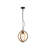 Rustic Farmhouse Solid Wood Pendant Light