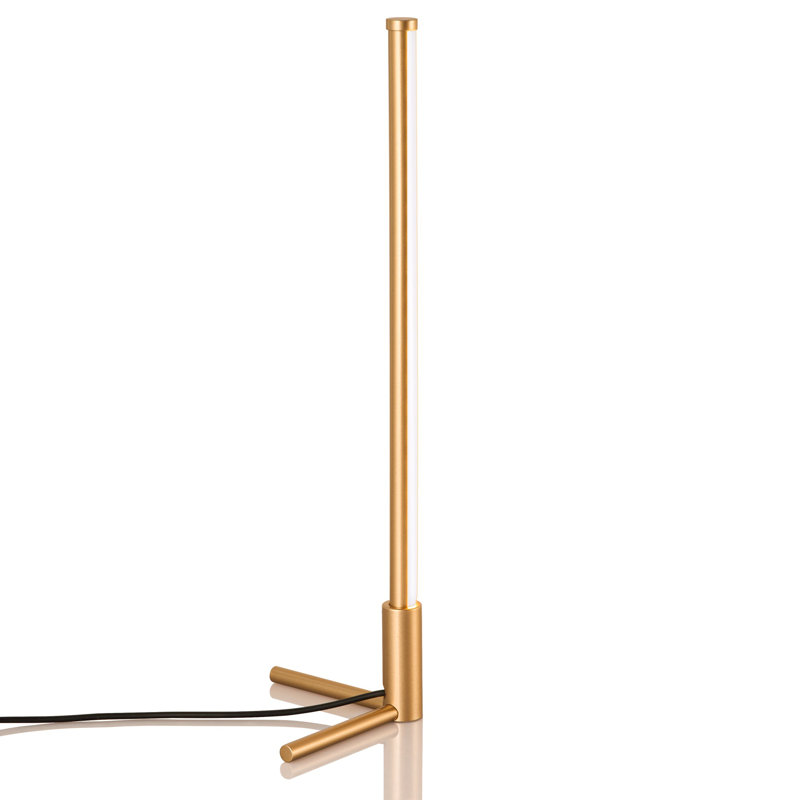Lampe de bureau réglable en métal Kambryn, Or