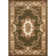 Barwin Floral Handmade Hand-Knotted Dark Green Area Rug