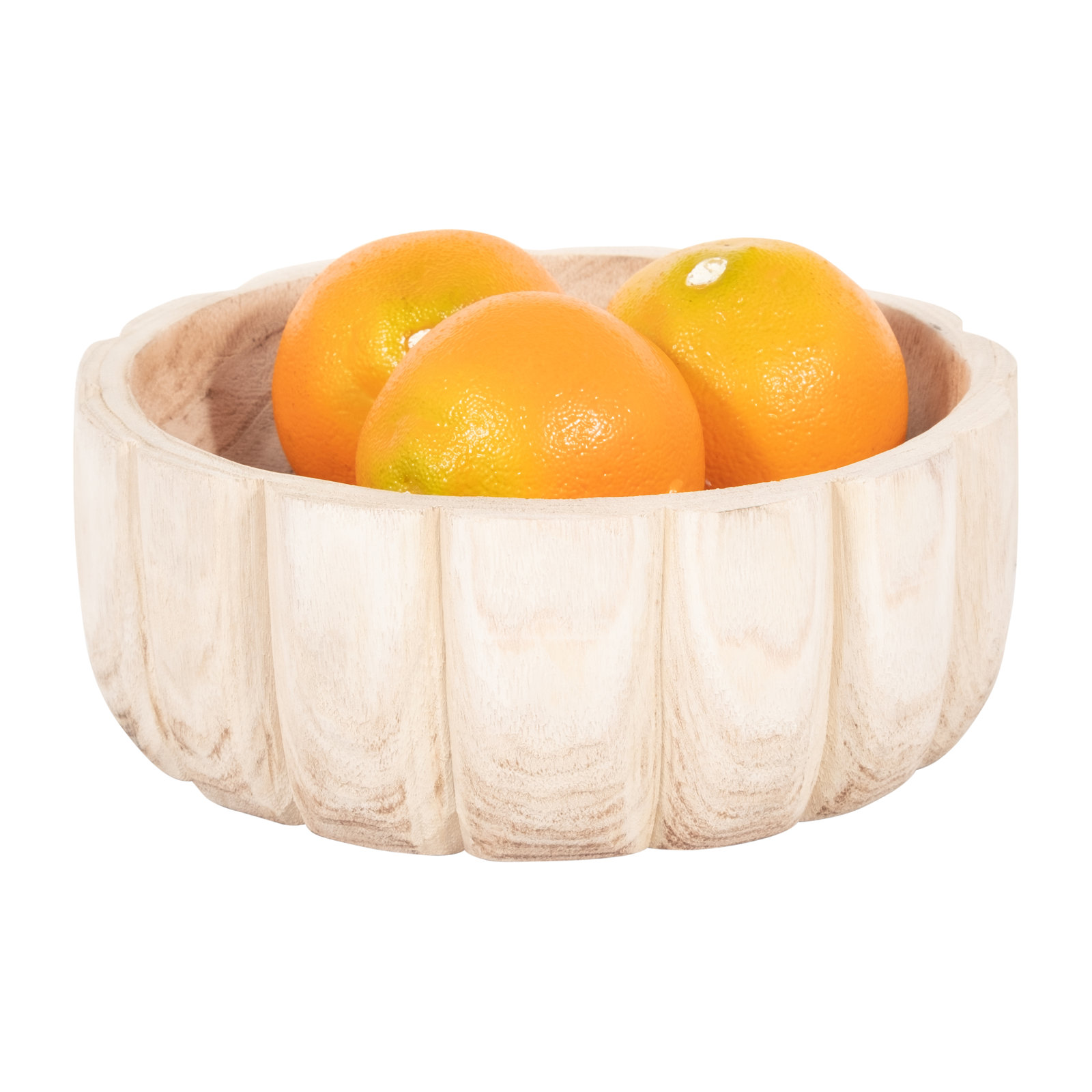 Sagebrook Home Tramore Carved Elemental Bowl  Ideal for Stylish Home Decor Enthusiasts, Perfect for Modern and Classic Interiors, Exquisite Centerpiece Bowl