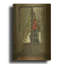 «Le mouchoir rouge» par Claude Monet, art mural en métal doré, 16 po x 24 po-1237616078