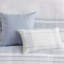 Très grande literie en coton très grand / très grand, 100% coton avec fermeture à glissière cachée, coussins moelleux