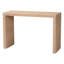 Console bohémienne avec détails en jute tissé