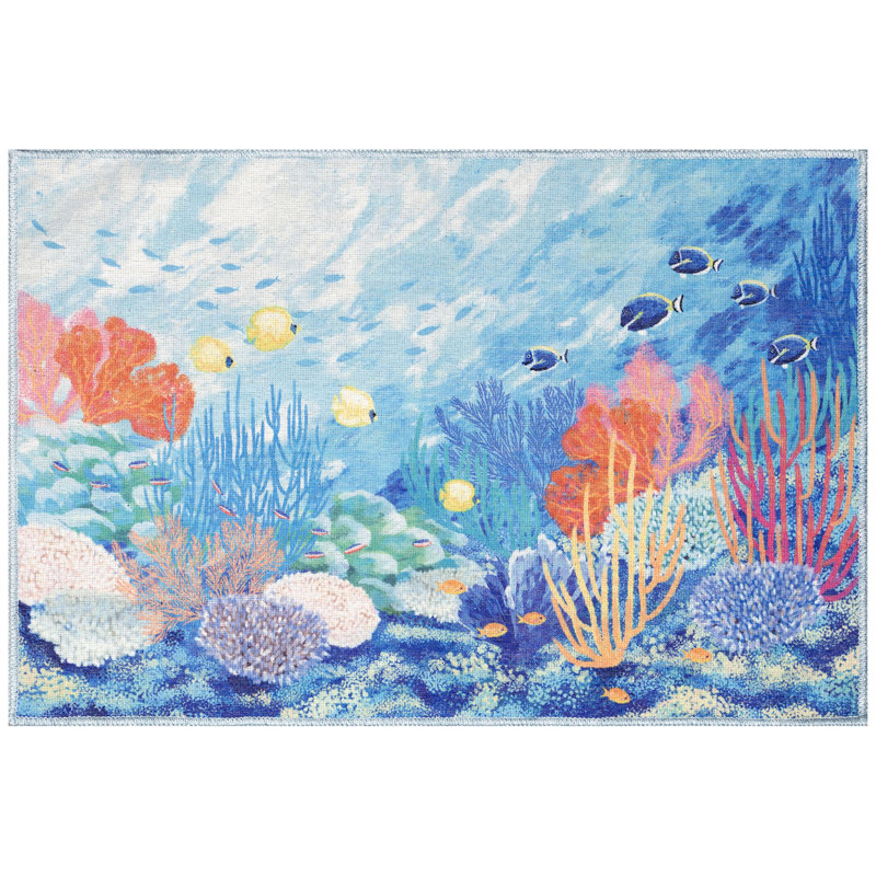Tapis intérieur / extérieur Charron, Rectangle 1 pi 11 po x 2 pi 11 po