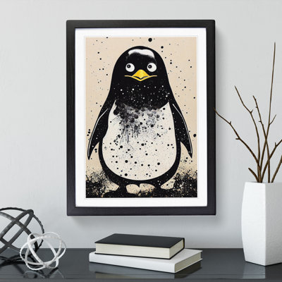 Penguin Graffiti No.4 - Wall Art