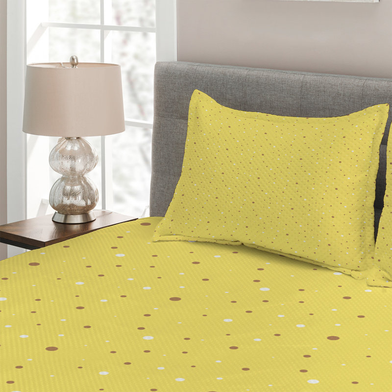 Polyester Dots Coverlet