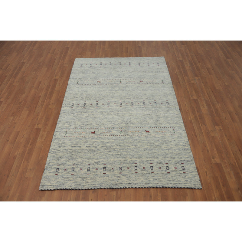Tapis style petits animaux Gabbeh 5 x 8