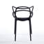 Chaise en plastique 4 pièces-1876470651