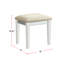 Ensemble coiffeuse avec tabouret et miroir Salyer-535590351