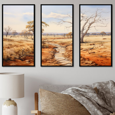 Australian Outback Landscape I - Australia Wall Art